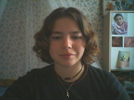 Moi é ma nouvelle coiffure